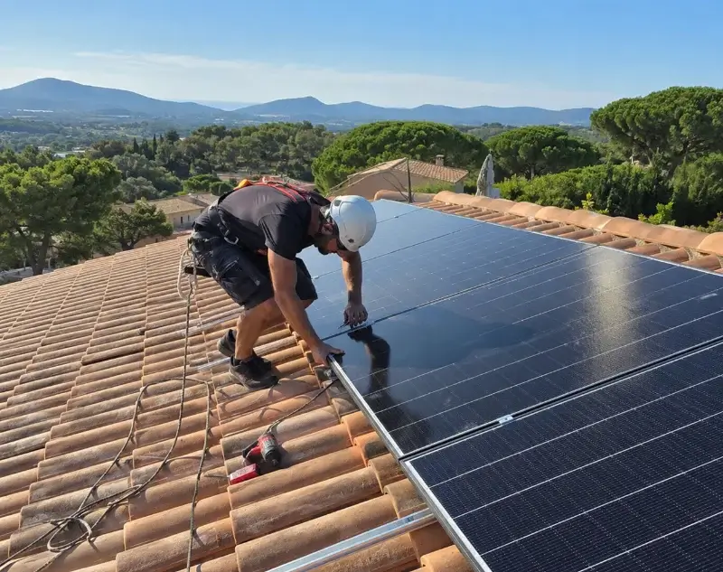 Installateur panneaux solaires Collias — pose photovoltaïque sur toiture